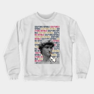 David sculpture design Crewneck Sweatshirt